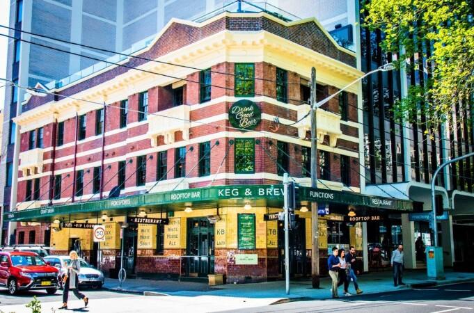 Best Sports Bars in Surry Hills - Keg & Brew Hotel