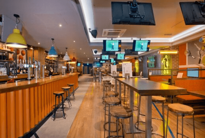 Best Sports Bars in Islington - The Roundabout Old Street